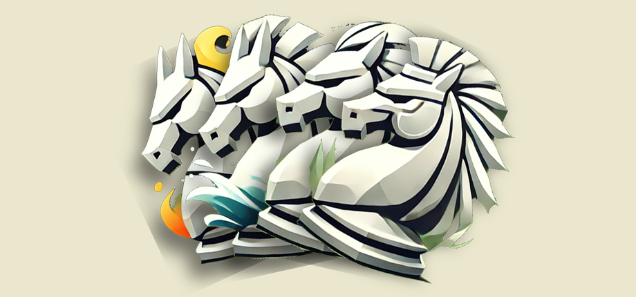 Four Knight Variant Logo.